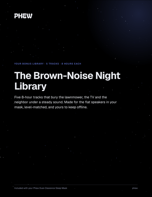 The Brown-Noise Night Library cover